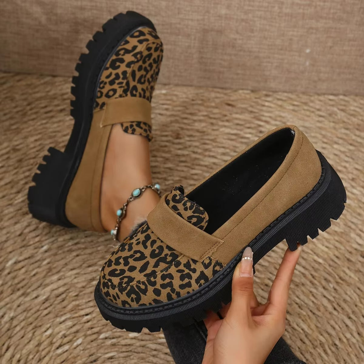 FELINA - Scarpe leopardate
