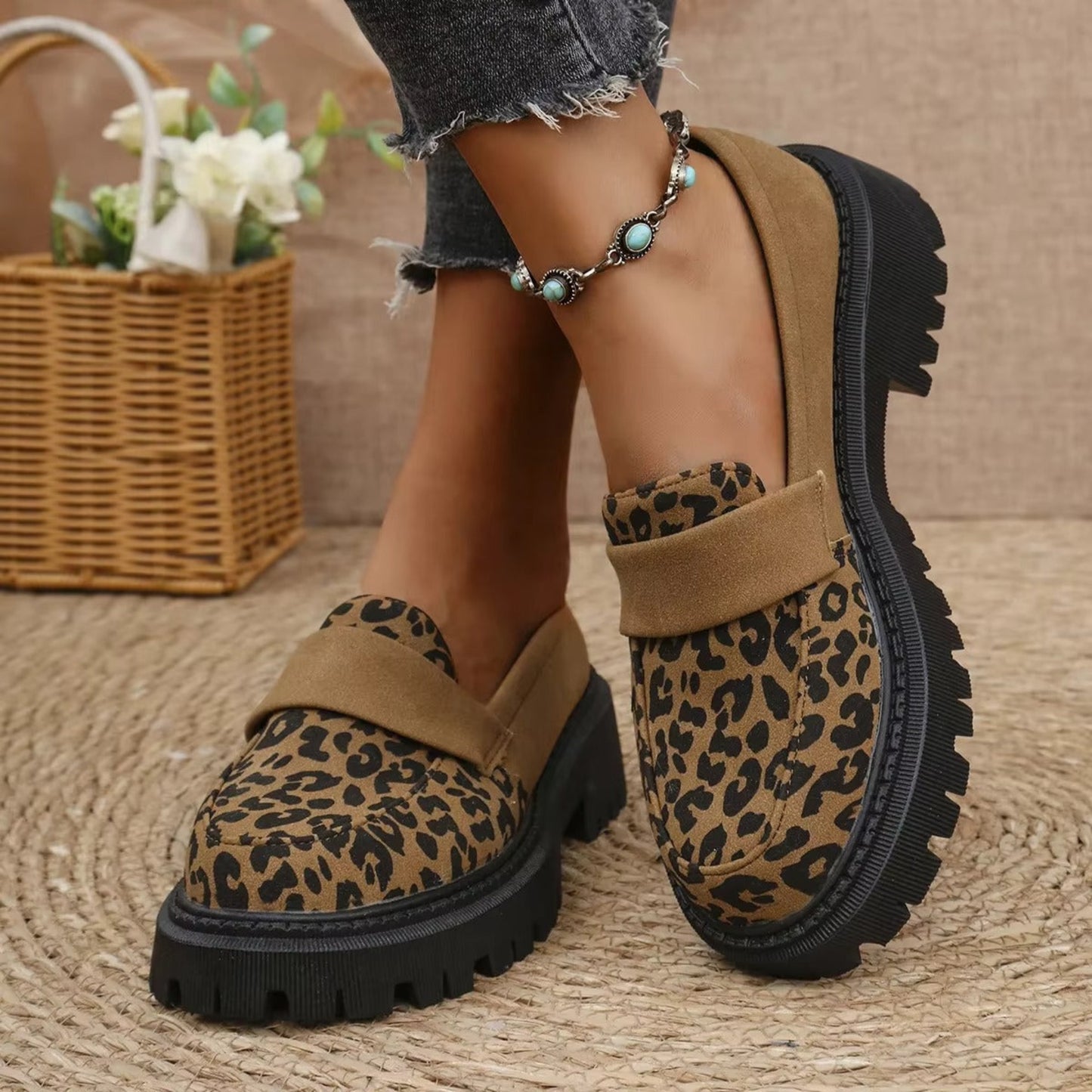 FELINA - Scarpe leopardate